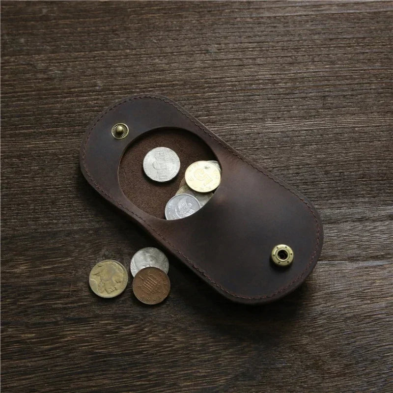 Genuine Mini Leather Change Bag