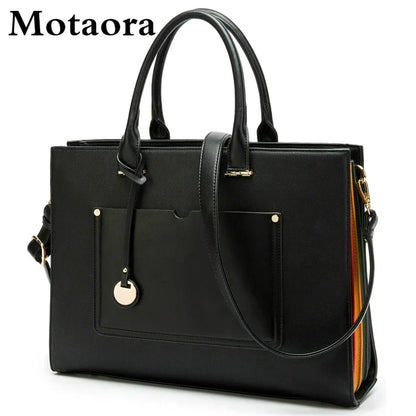 Authentic Large Leather Handbag for Women - OutfitLondon