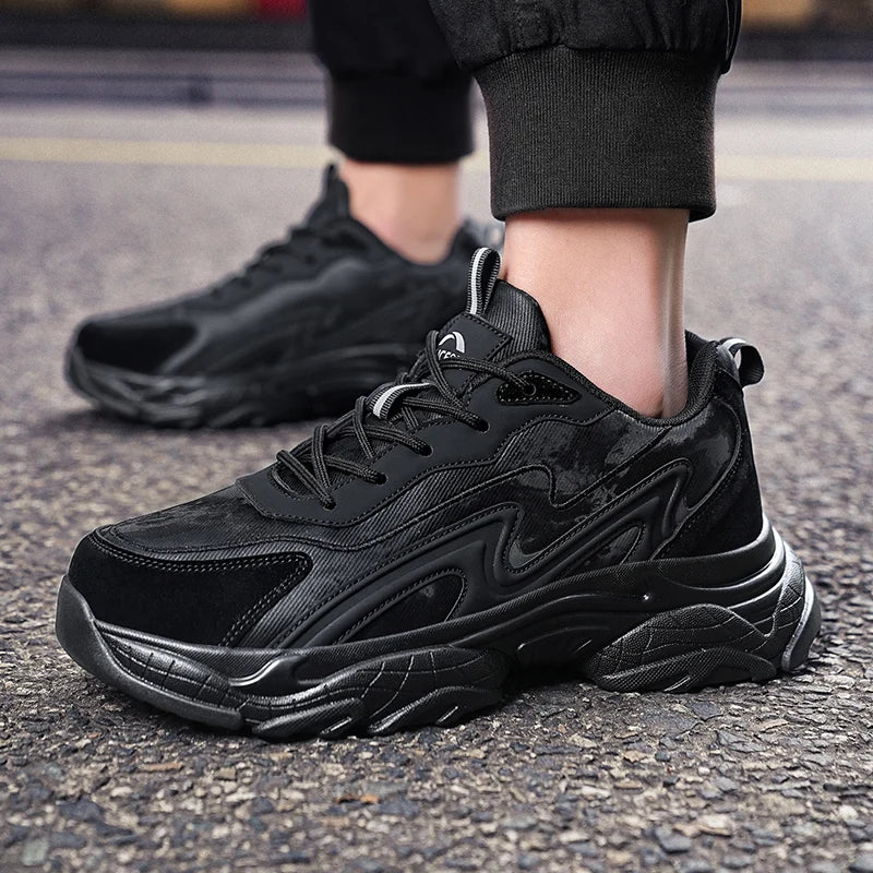 Authentic Black Leather Shoes