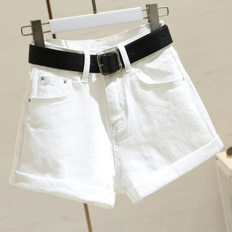 Loose Fit Casual Denim Shorts