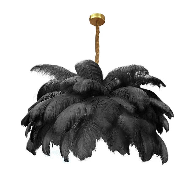 Elegant Glass Bead Hanging Chandelier Ceiling Light