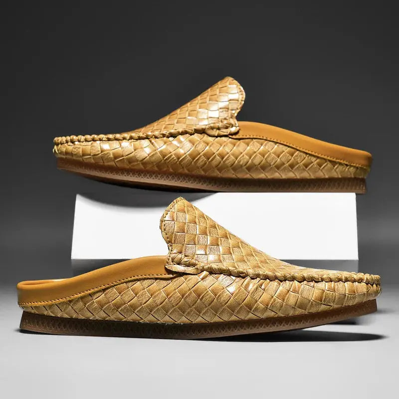 Luxury Mens Genuine Leather Sandals