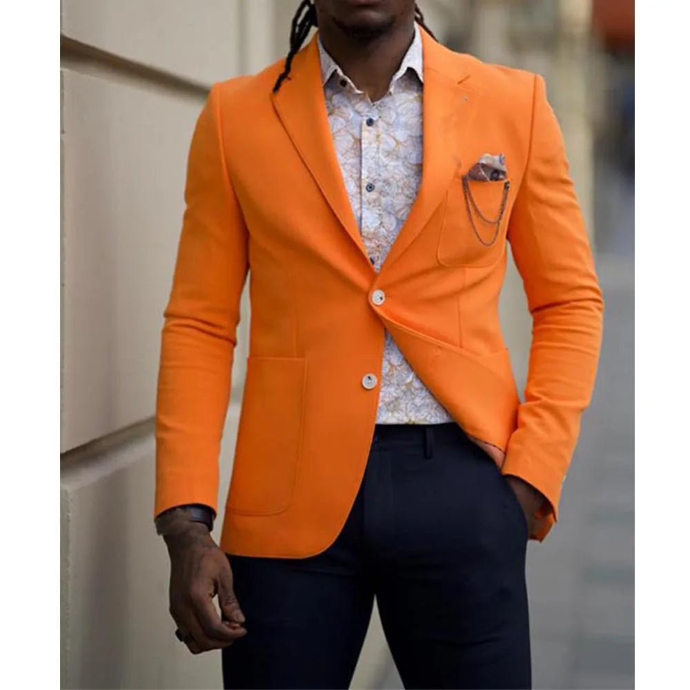 Slim Fit Modern Men's Blazer Coat