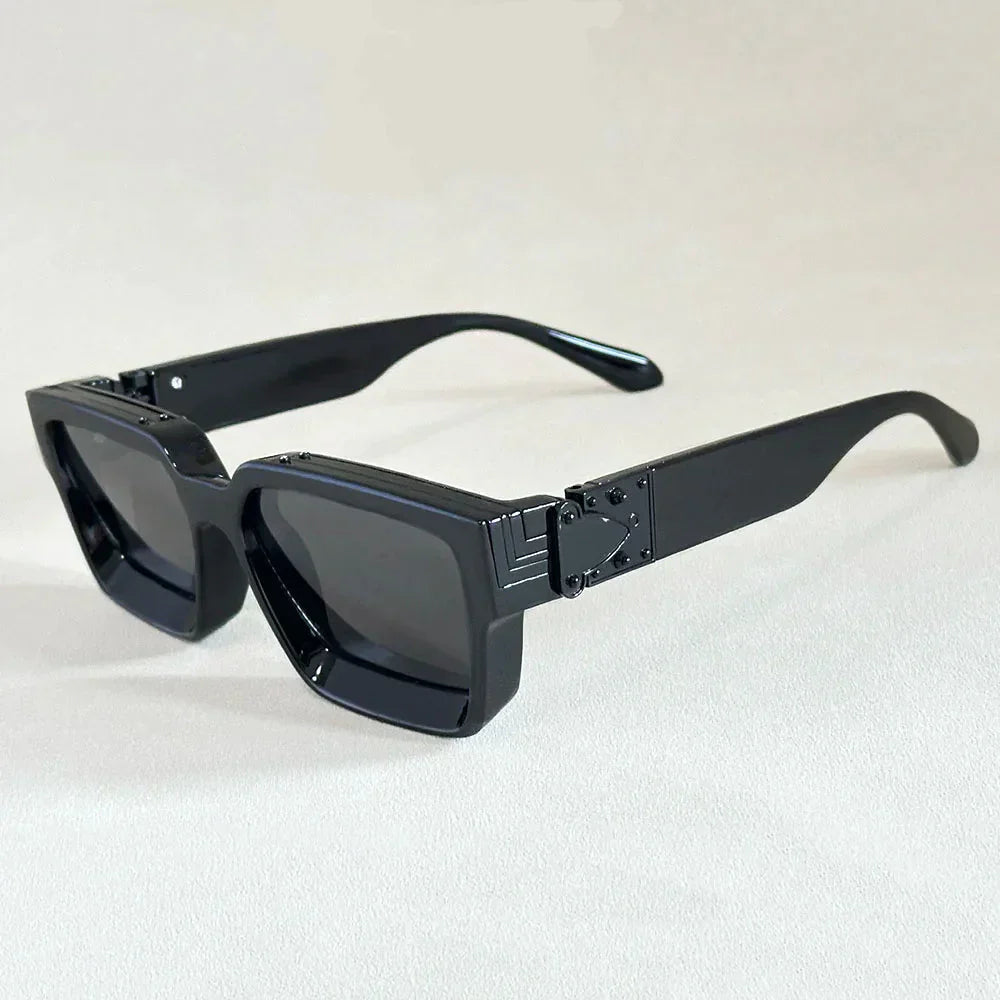Monza Mens Retro Angular Sunglasses