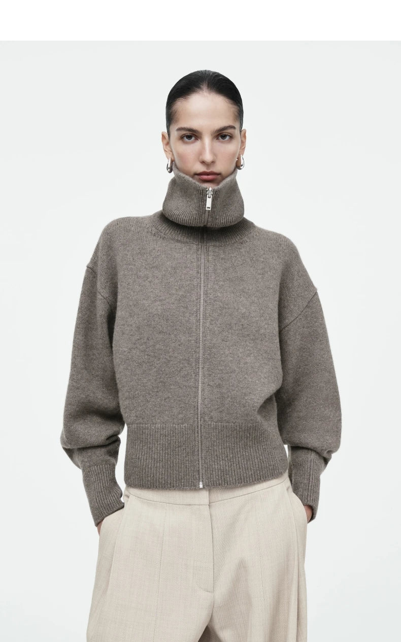 Cozy Fitted Ladies Winter Jacket - OutfitLondon