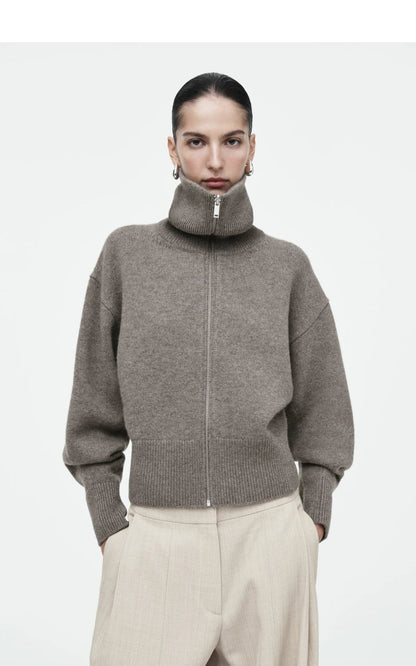 Cozy Fitted Ladies Winter Jacket - OutfitLondon