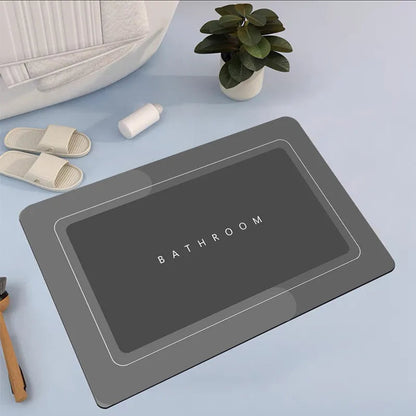 Non Slip Bathroom Mat with Quick Dry Surface