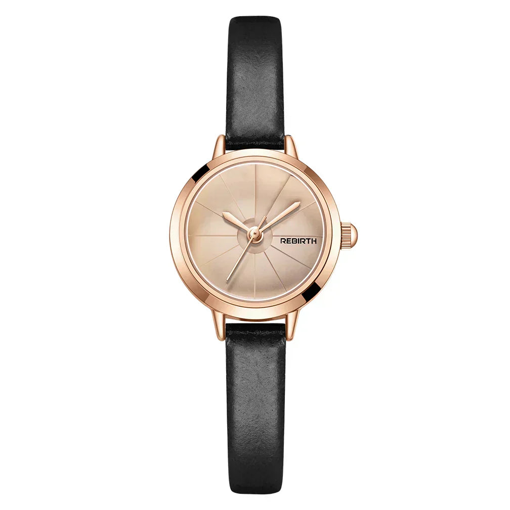 Elegant Mini Genuine Leather Women's Watch