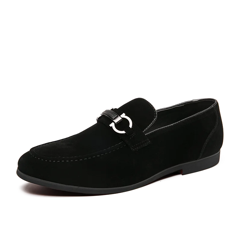 Classic Tan Slip On Loafers For Men