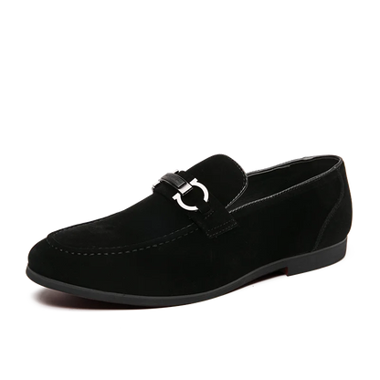 Classic Tan Slip On Loafers For Men