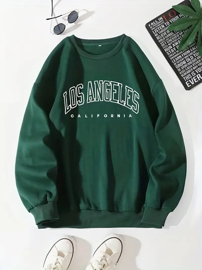 Comfy Unisex Graphic Crew Neck Winter Sweatshirt
