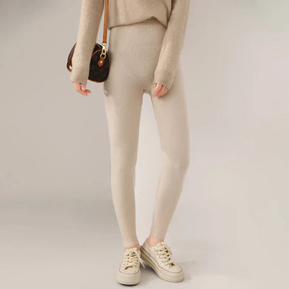 Women's Cashmere Leggings Soft Knit