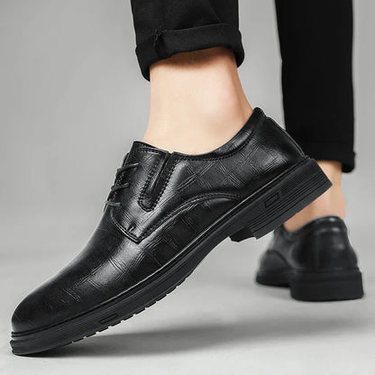 Real Leather Smart Dress Shoes