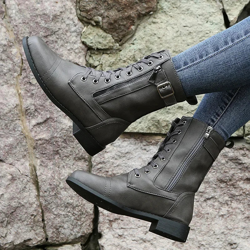 Casual Women's Round Toe Ankle Boots