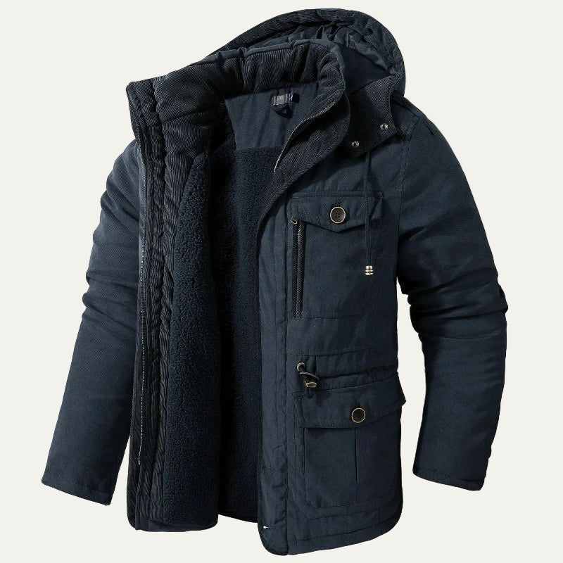 Classic Double Breasted Wool Peacoat