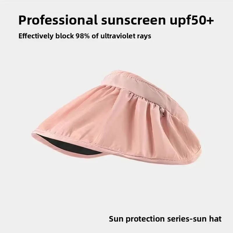 Foldable Wide Brim Sun Safe Hat