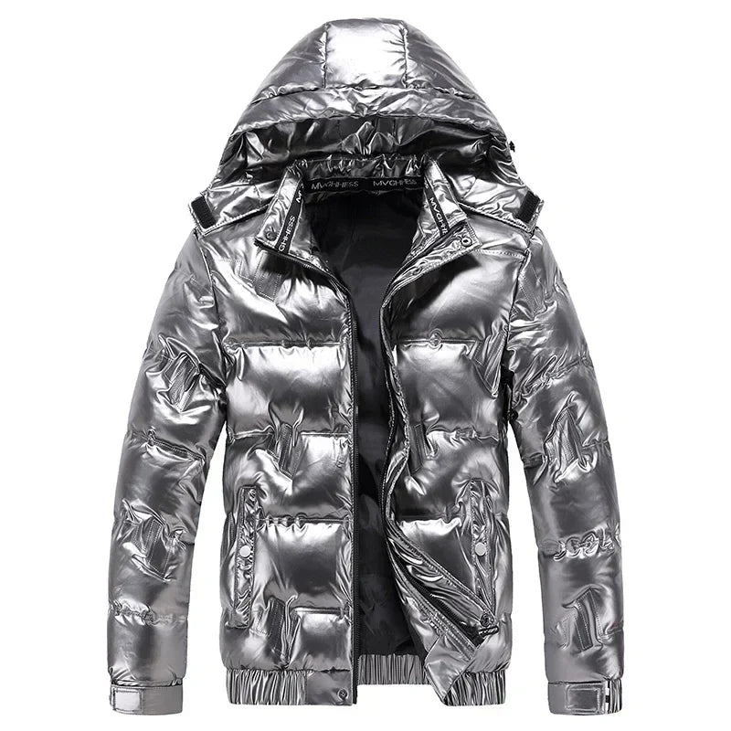 Warm Waterproof Down Hooded Winter Coat