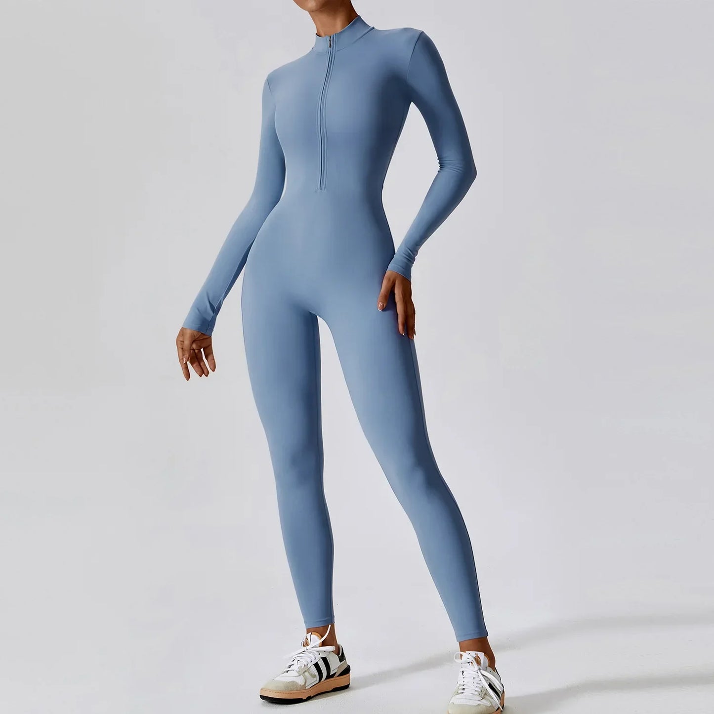Women's Zip Up Front Onesie Jumpsuit