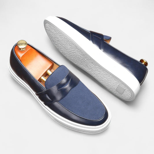 Classic Leather Loafers for Men - OutfitLondon
