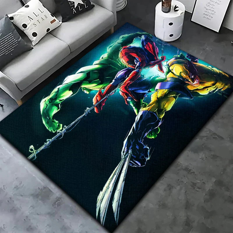 Vibrant Children's Rug Plush Bedroom Mat