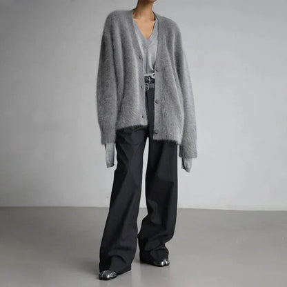 Classic Ladies Open Front Cardigan
