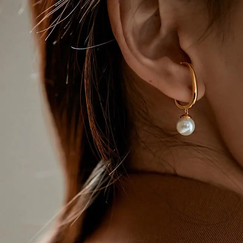 Monroe Women's Baroque Cuff Earrings - OutfitLondon