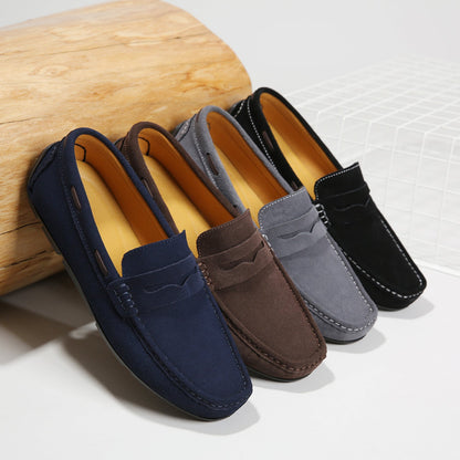 Luxurious Soft Suede Slip On Shoes