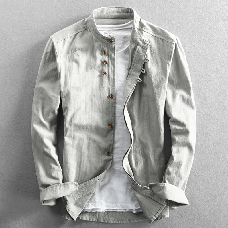 Relaxed Fit Lightweight Cotton Shirt