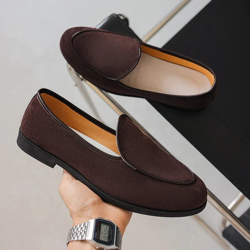 Luxurious Suede Slip On Shoes