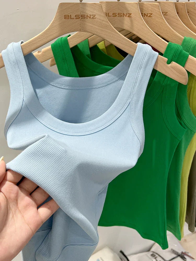 Relaxed Fit Lightweight Women's Summer Tank Top