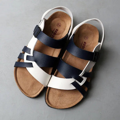 Luxury Leather Sandals - Elegant All Day Comfort