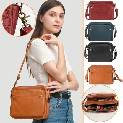 Authentic Leather Cross Body Purse - OutfitLondon