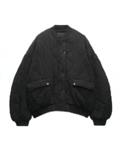 Streetwise Men's Quilted Bomber Jacket