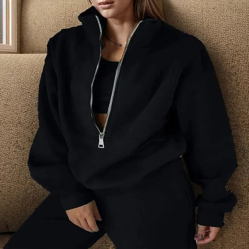 Cozy Women's Winter Loungewear Sweat Suit