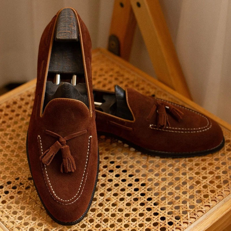 Premium Genuine Leather Mens Loafers Shoes - OutfitLondon