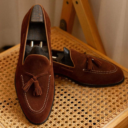 Premium Genuine Leather Mens Loafers Shoes - OutfitLondon