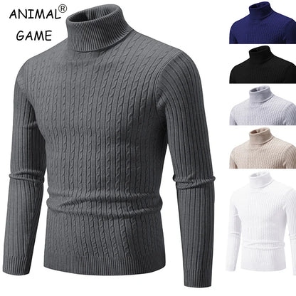 Cozy Classic Fit Men's Knit Sweater - OutfitLondon