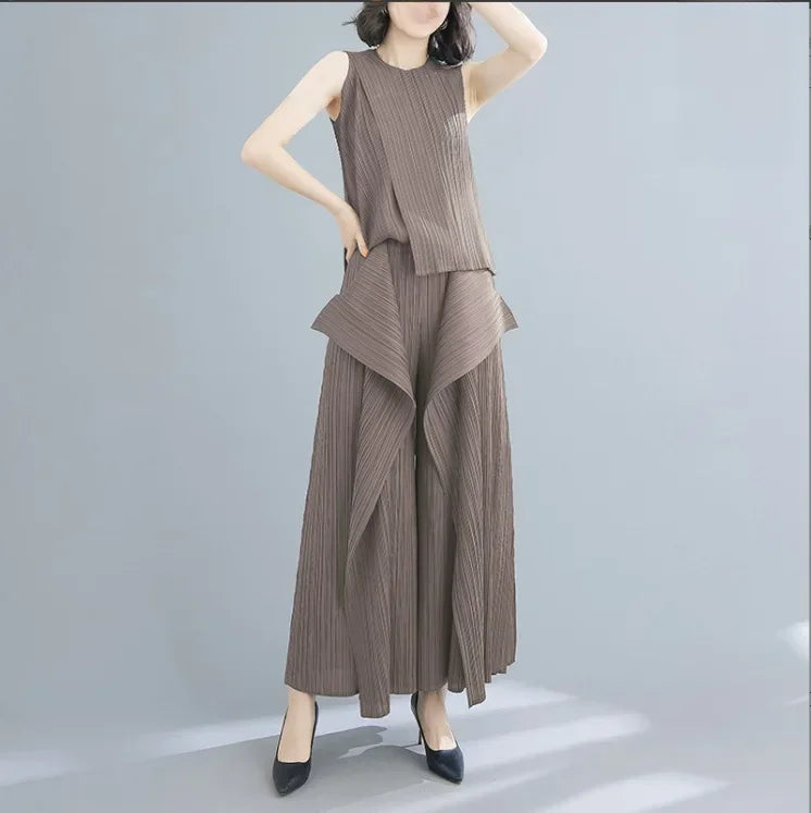 Trendy Fit Ladies Mermaid Leg Trousers Chic Design