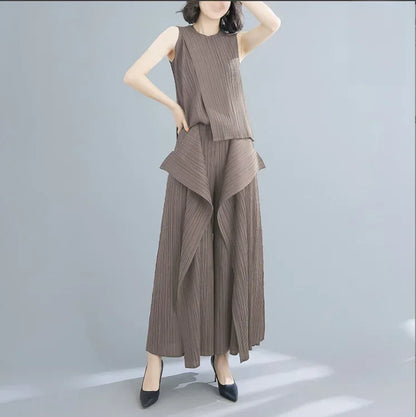 Trendy Fit Ladies Mermaid Leg Trousers Chic Design