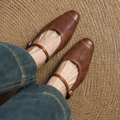Authentic Leather Slide Shoes