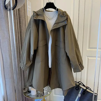 Comfortable Oversized Hooded Winter Coat for Women