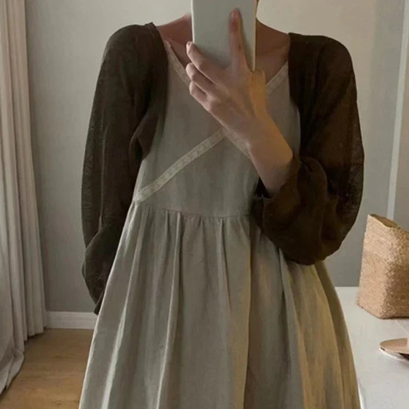 Lightweight Women's UV Protection Summer Cardigan