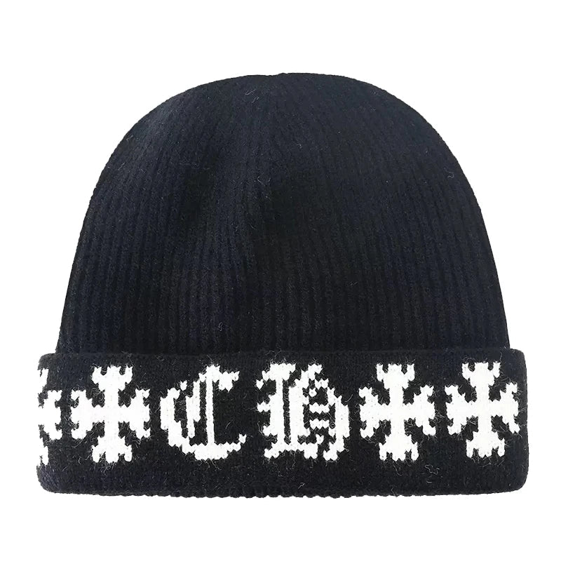 Colorful Patterned Unisex Winter Beanie Hat
