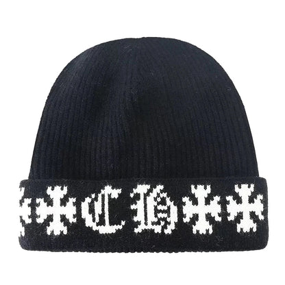 Colorful Patterned Unisex Winter Beanie Hat