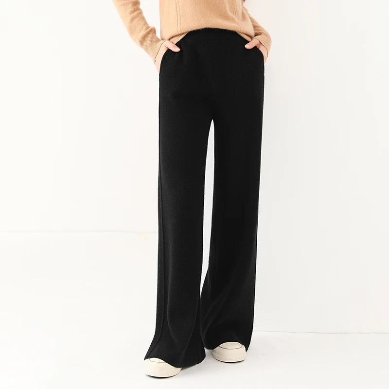 Comfortable Loose Fit Knit Pants