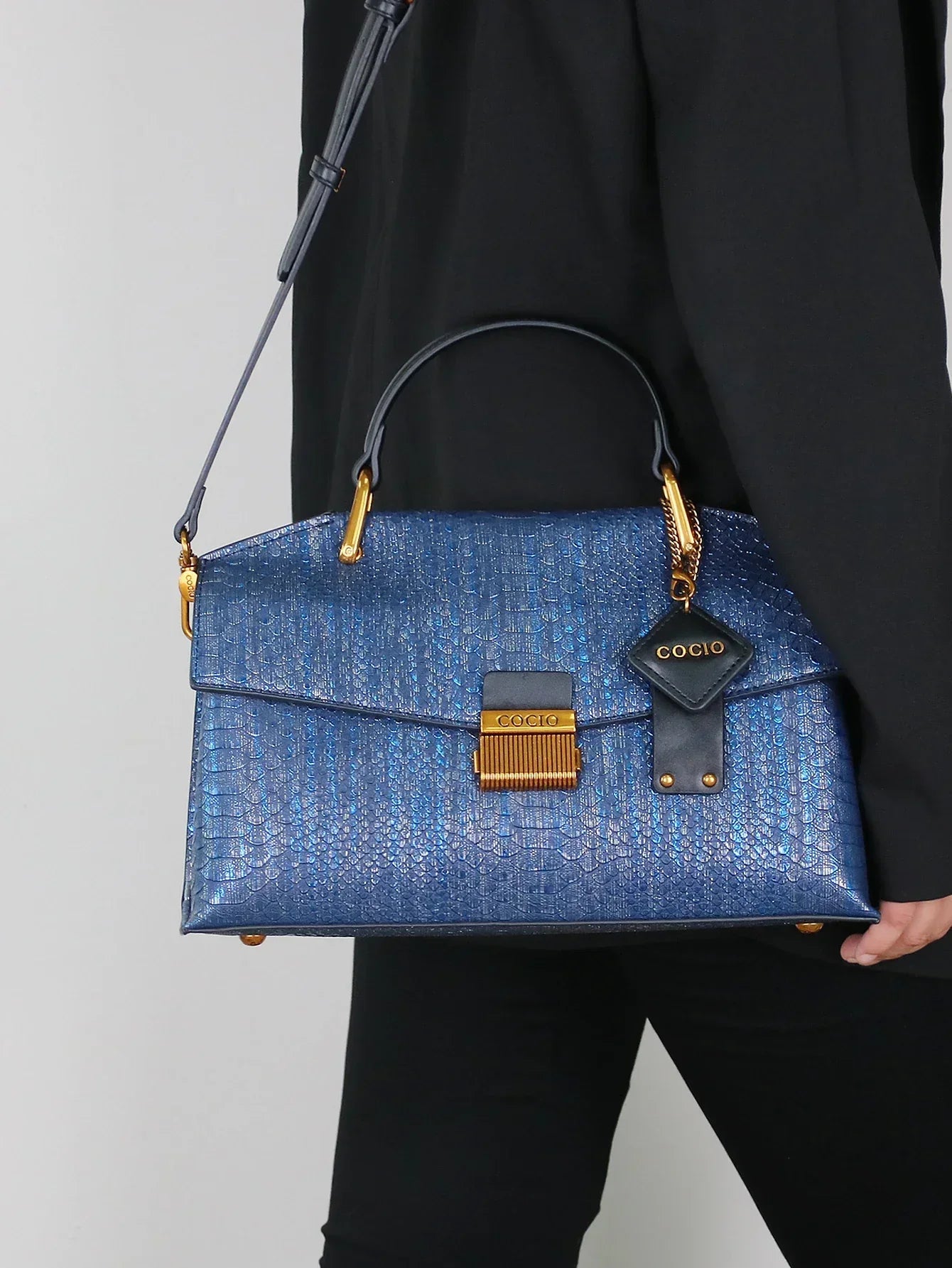 Elegant Designer Asymmetrical Handbag