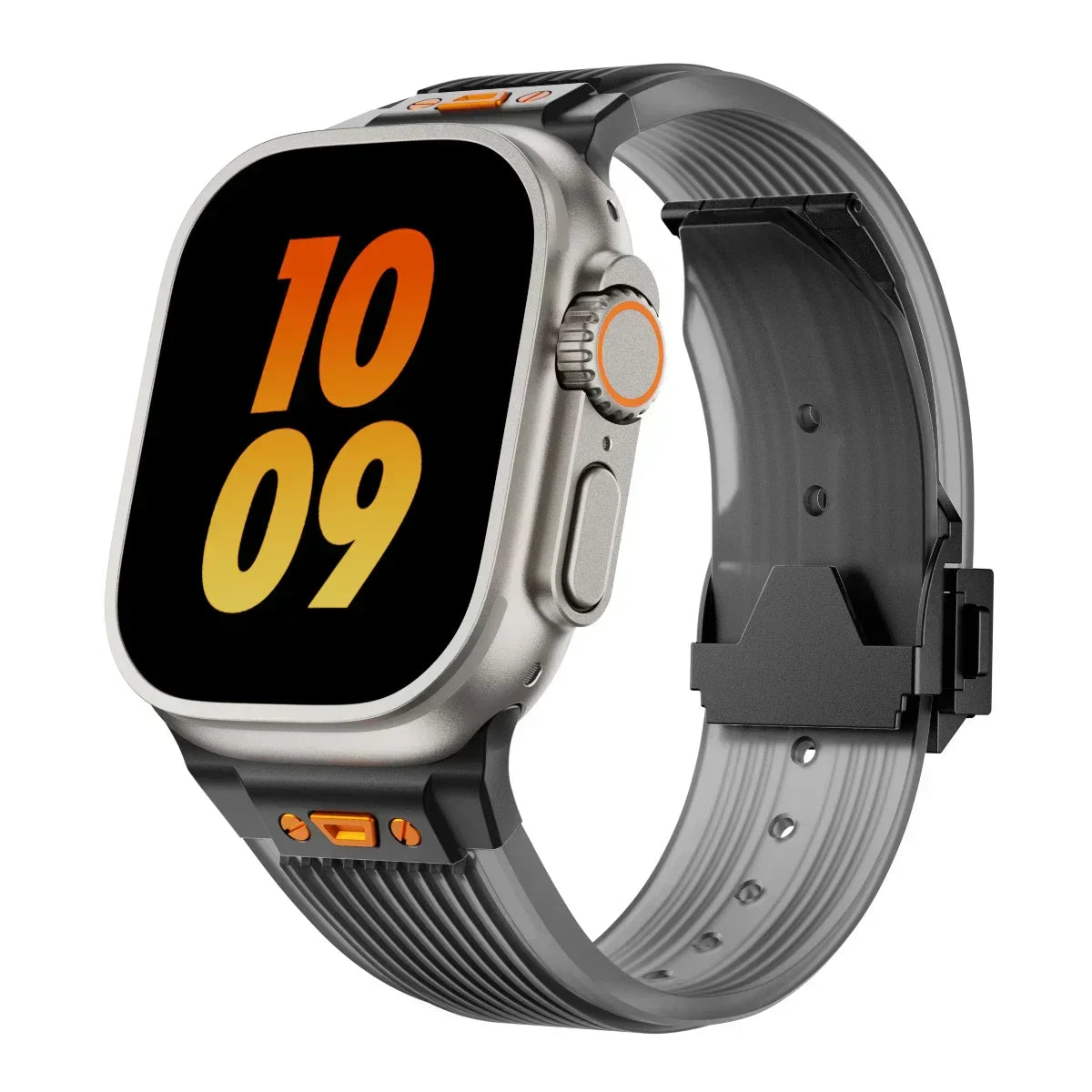 Clear Comfortable Apple Watch Strap For Everyday Use