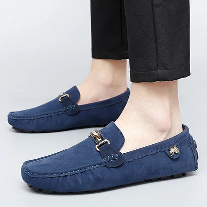 Luxury Soft Leather Slip On Shoes