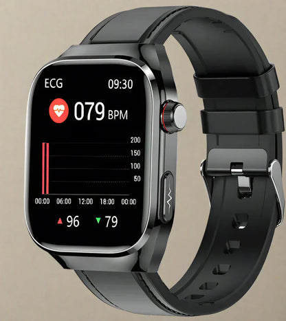 Premium Fitness Smartwatch with Heart Rate, Blood Oxygen Monitor