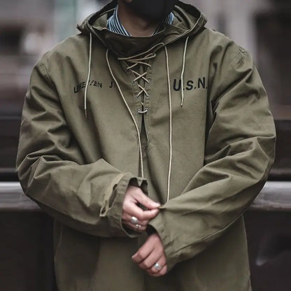 Relaxed Fit Sport Hoodie Men's Jacket - OutfitLondon